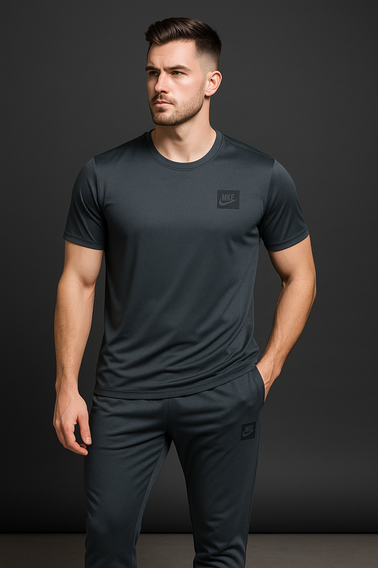 Men’s Signature Nike Gray Tracksuit Set Aasan Wear